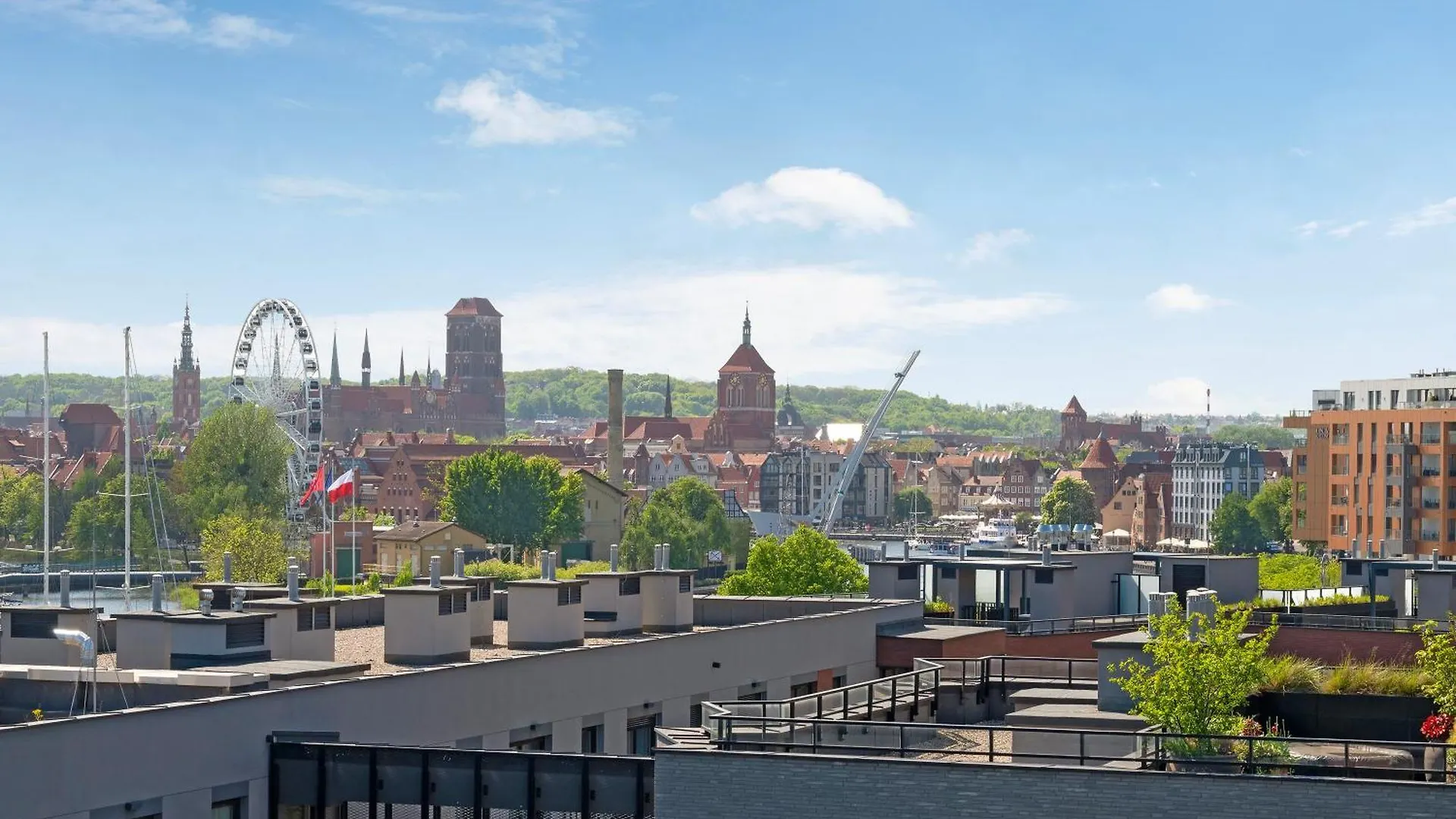 Nadmotlawie Riverside - Parking, Sauna & Gym By Downtown Apartments Gdansk